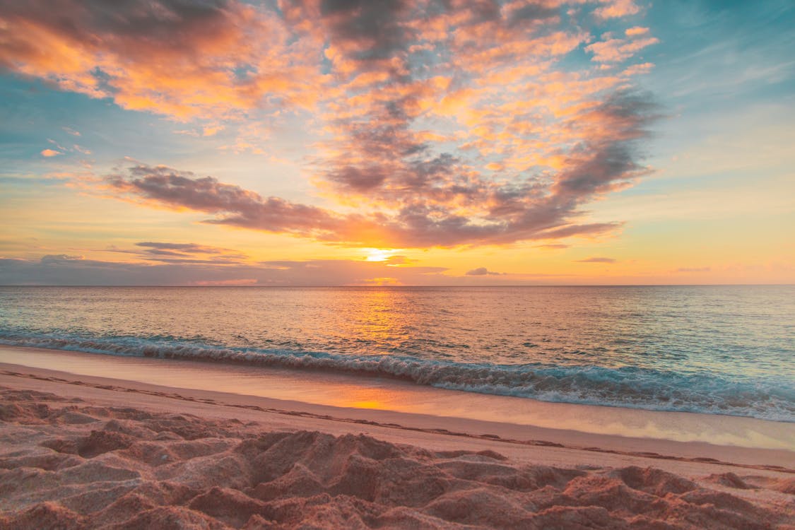 Sandy beach